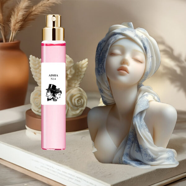 PARFUM AISHA N14 AVEC AISHA STATUETTE